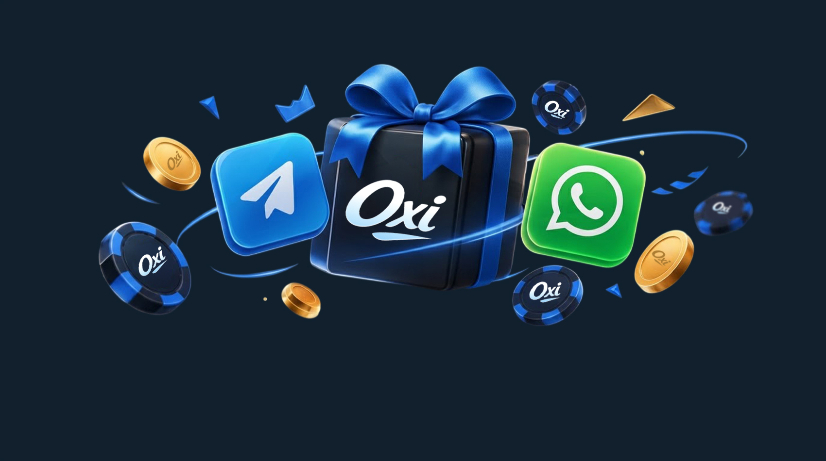 Oxibet Telegram and WhatsApp bonus community